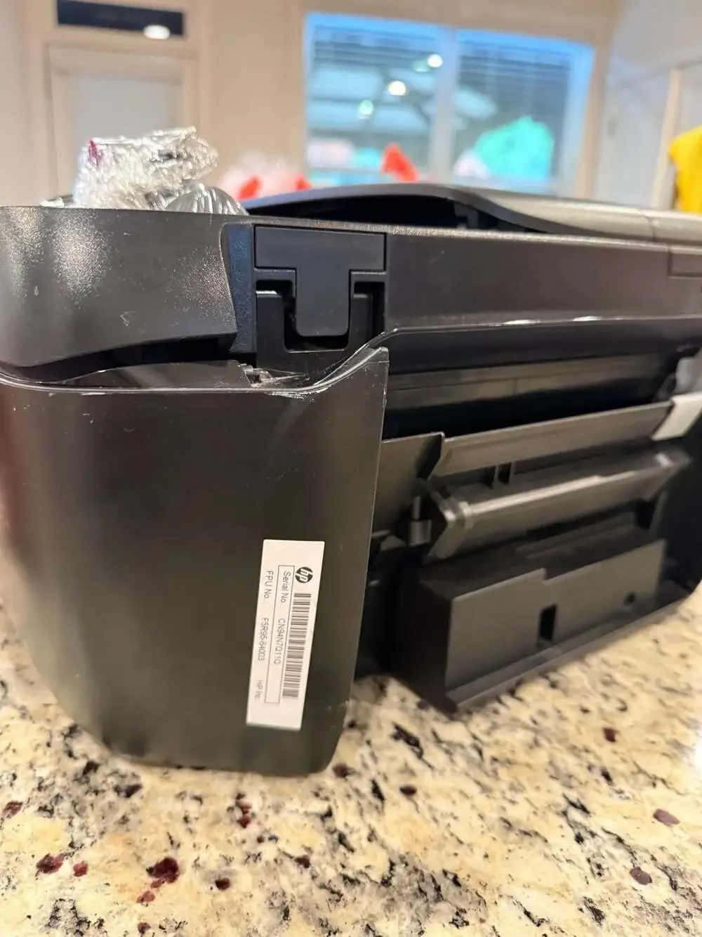 HP OfficeJet 3830 All-In-One Wireless Inkjet Printer K7V40A with Power Adapter